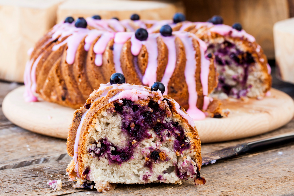 The Best Vegan Blueberry Cake in the World